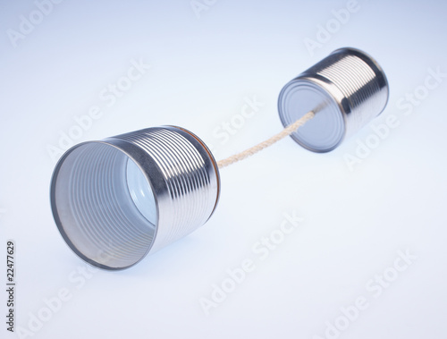 Wallpaper Mural Dosentelefon tin can communication Torontodigital.ca