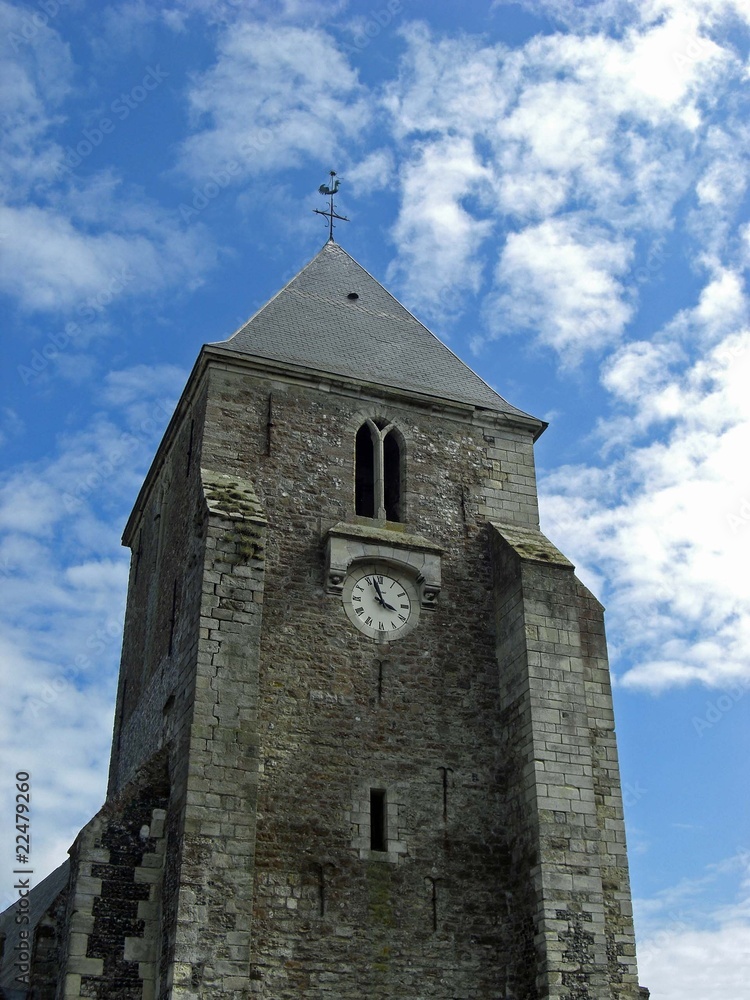 Fototapeta premium Eglise de Saint Valéry