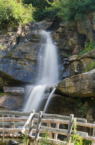 Pejo, Covel waterfall, Italy photo