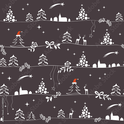 seamless christmas pattern