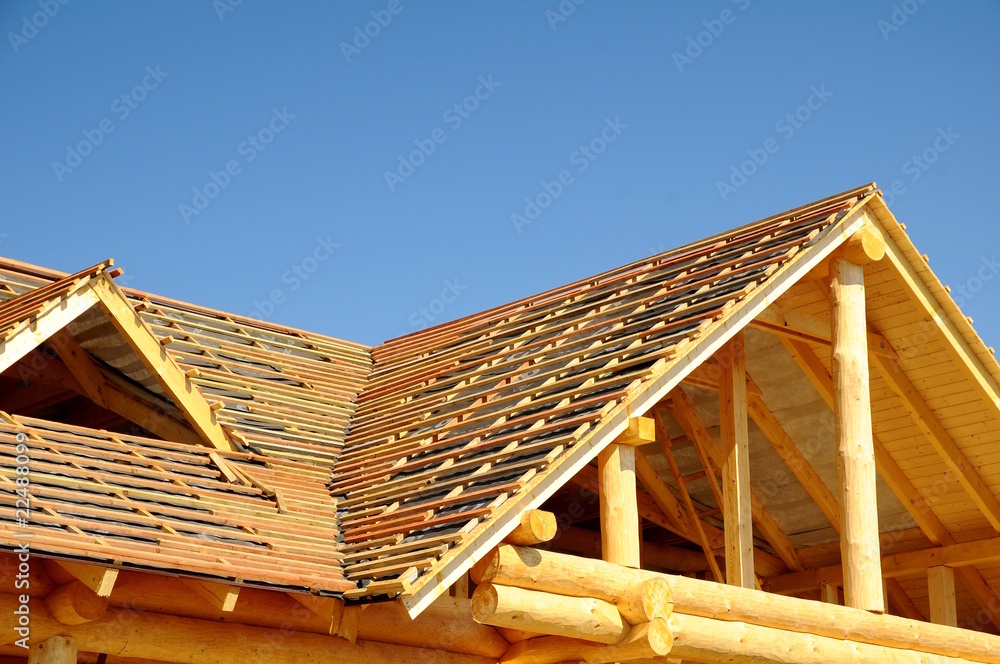 Der Bau der Dachziegel
