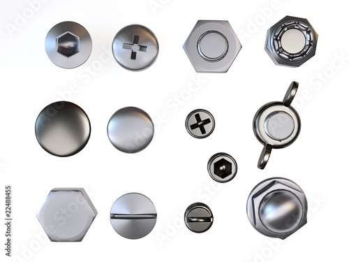 Cuadro en lienzo nuts and bolts