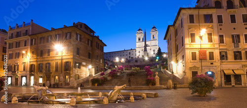 Trinità dei Monti, Piazza di Spagna, Roma