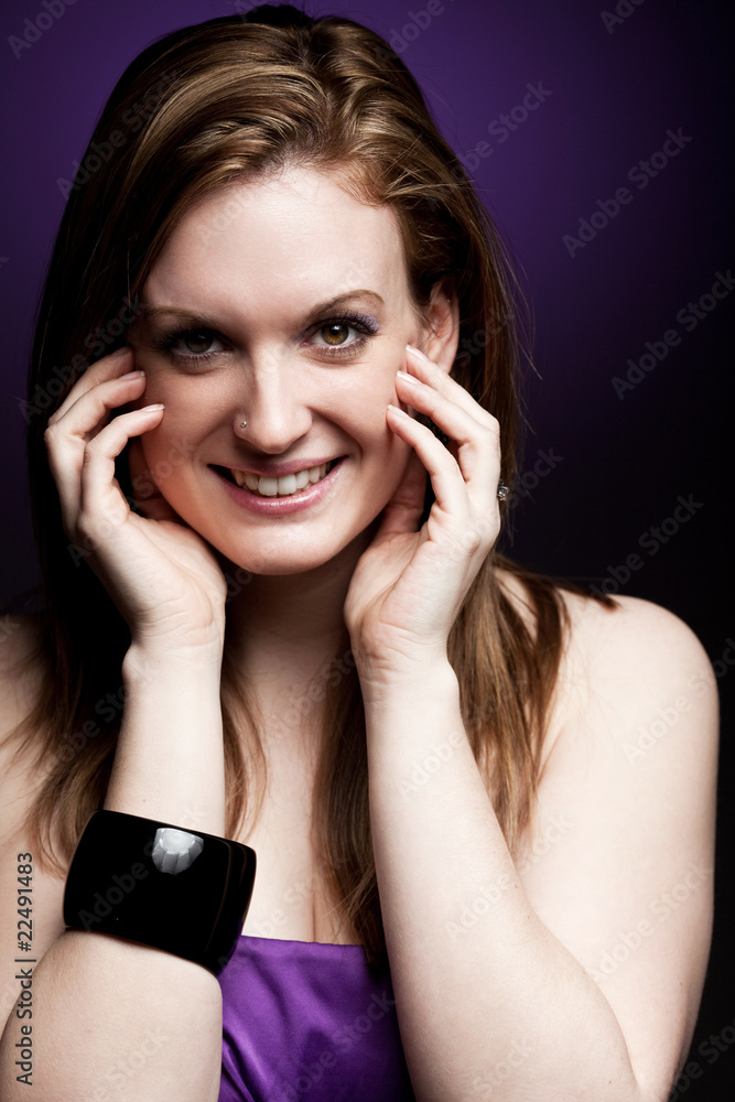 Fototapeta premium smiling