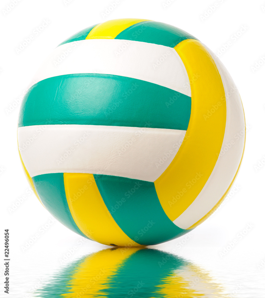 volleyball ball isolated on white