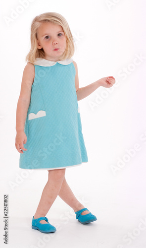 A little girl