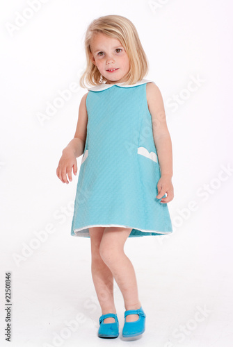 Blond little girl