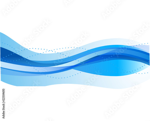 Abstract background with waves. Vector illustration