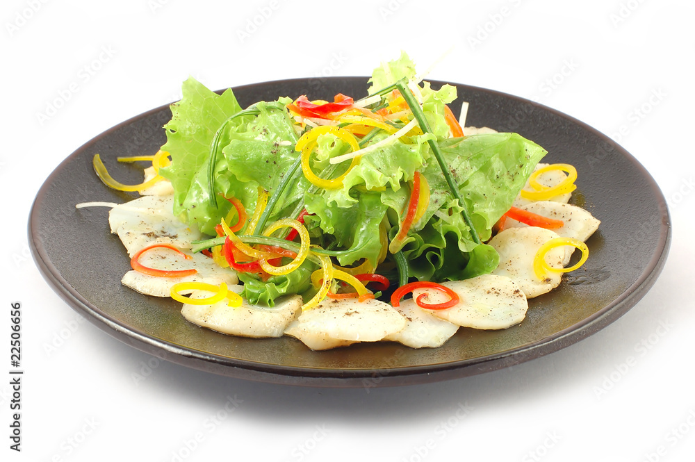 Salad with white fish Salad with white fish