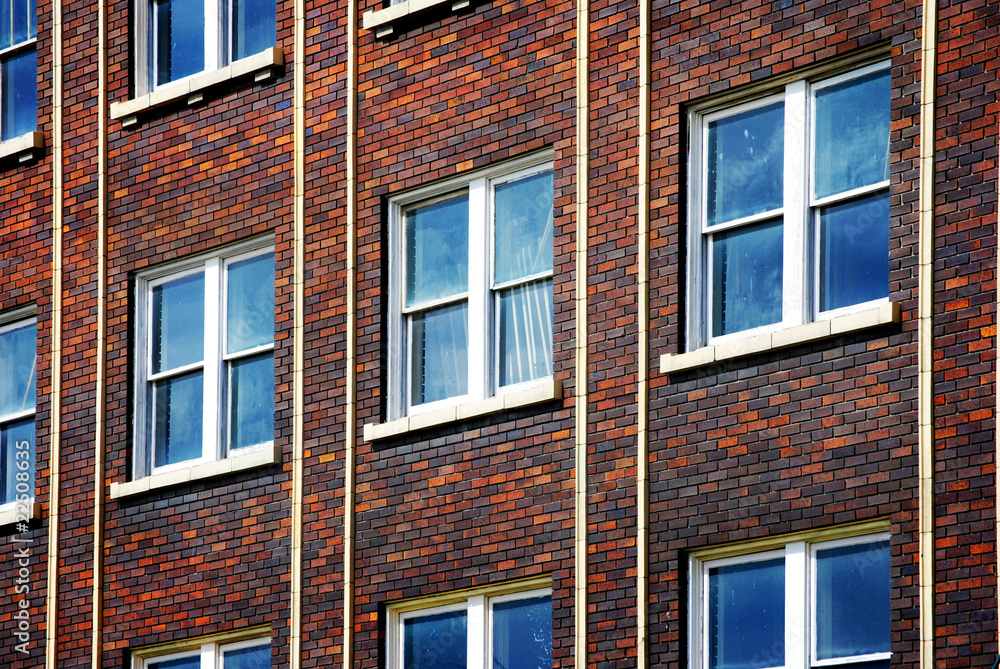 Obraz premium Office building windows