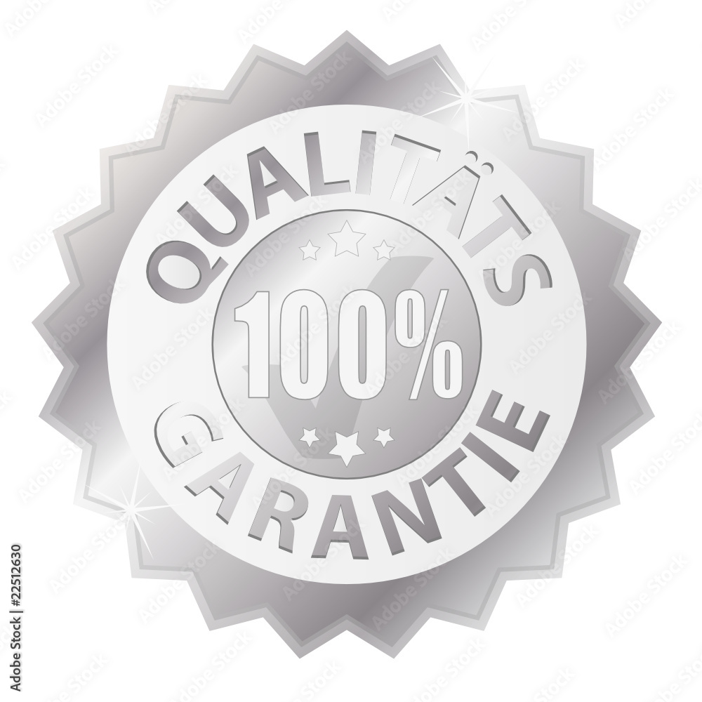 Fototapeta premium Qualitäts-Garantie
