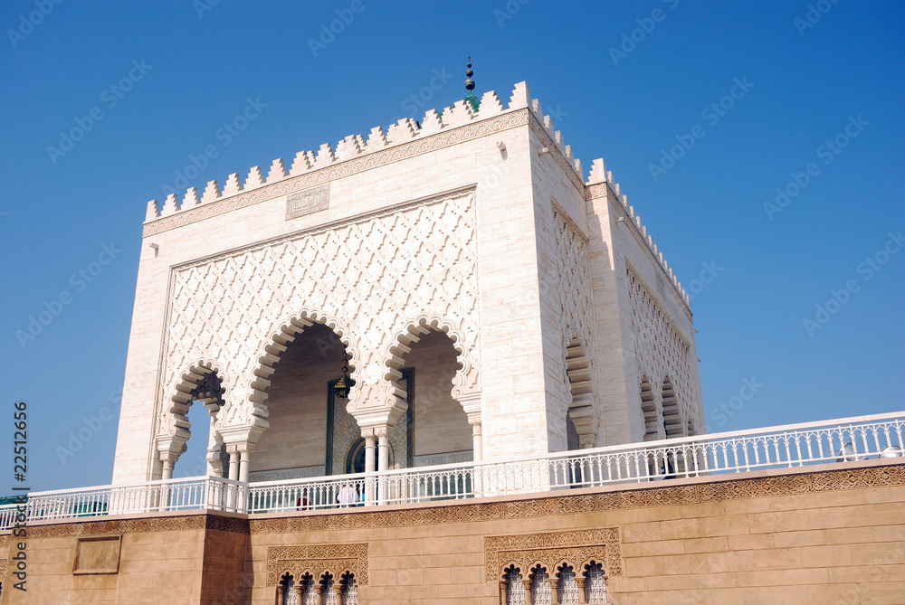 Mausoleum of V. Mohamed, Rabat, Morocco