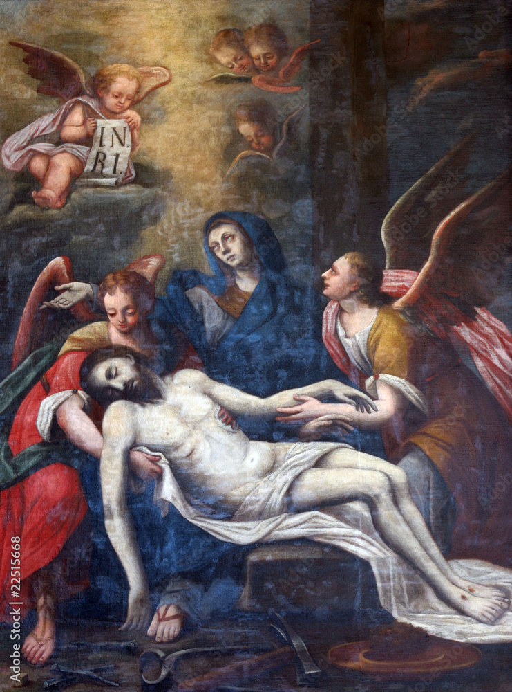 Naklejka premium Pieta