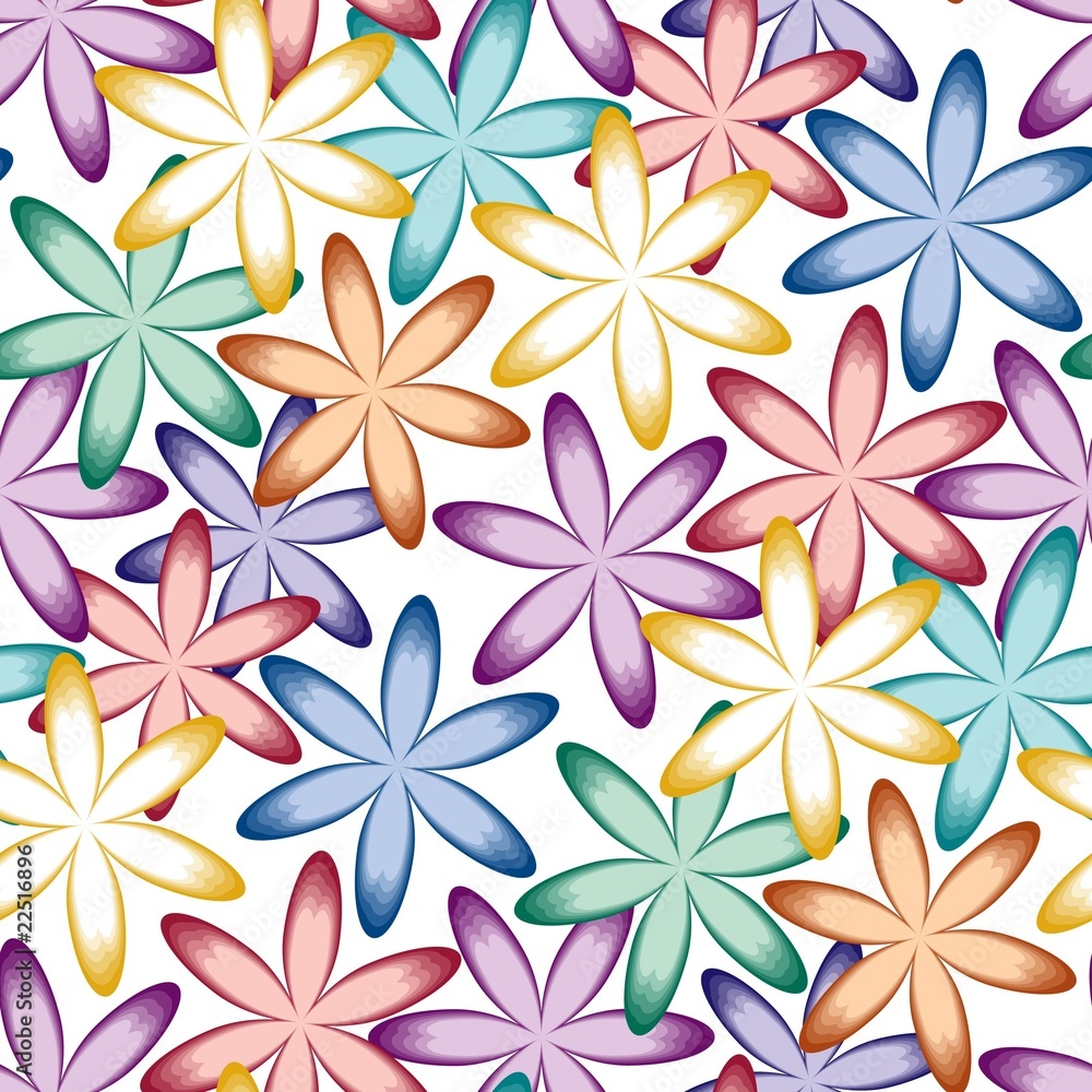 Seamless flower pattern Seamless flower pattern