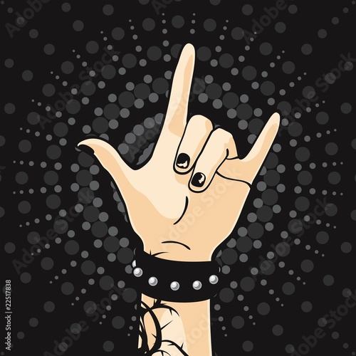 Rock hand