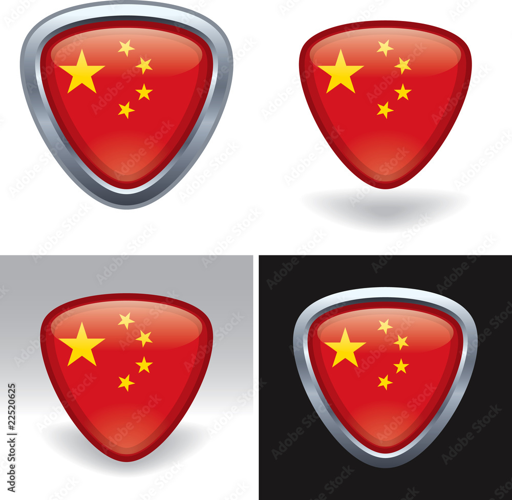 Chinese Flag Crest Chinese Flag Crest