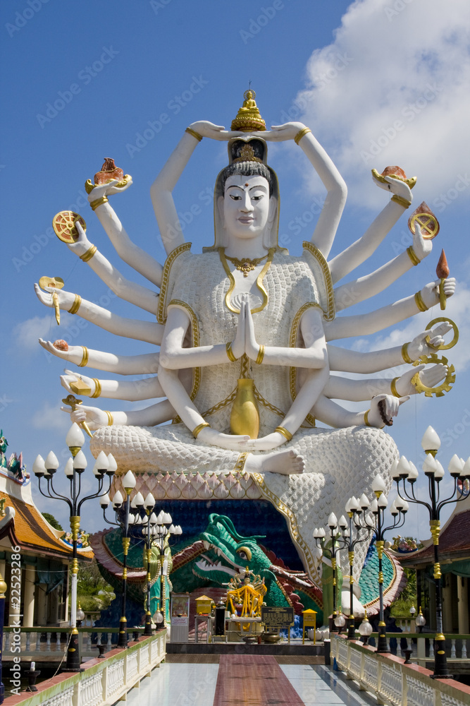 Fototapeta premium Statue of Shiva on Koh Samui island, Thailand