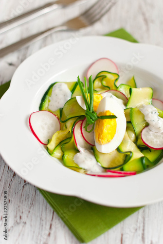 Salade de courgettes photo