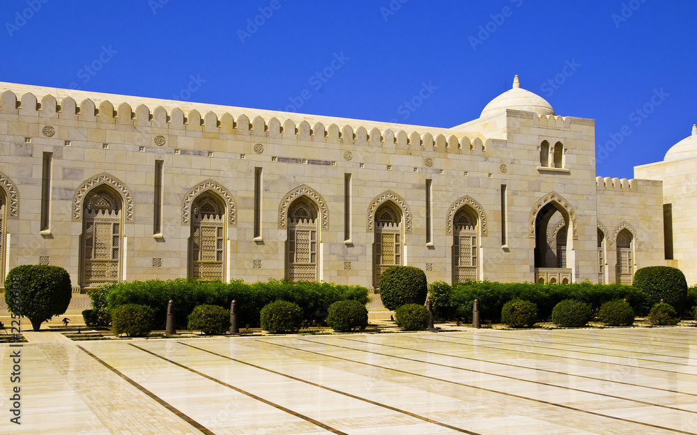 Fototapeta premium Sultan Qaboos Moschee