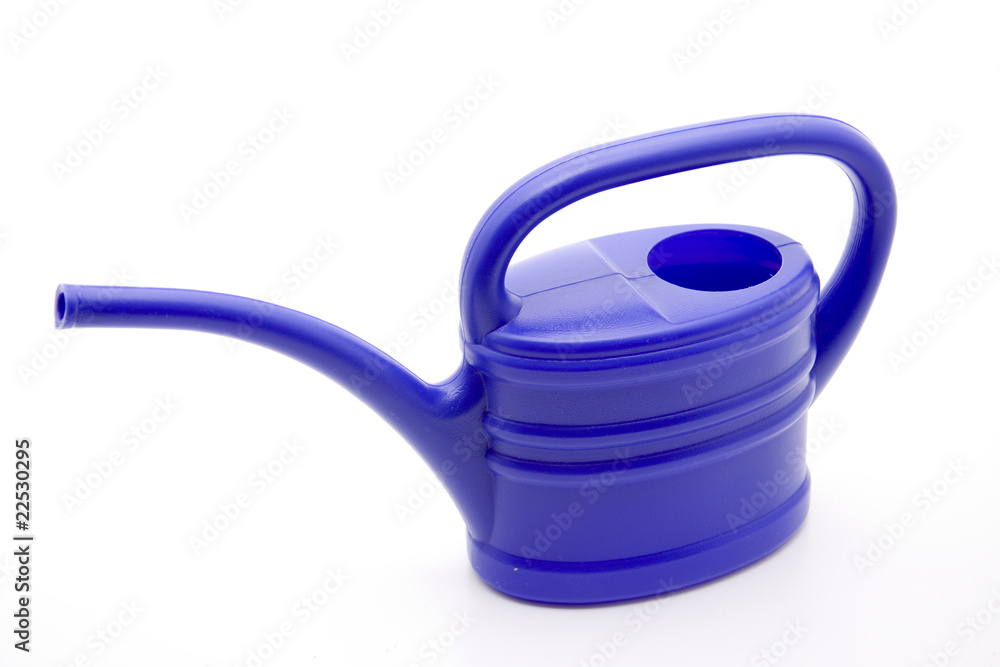 Blaue Gießkanne Blaue Gießkanne