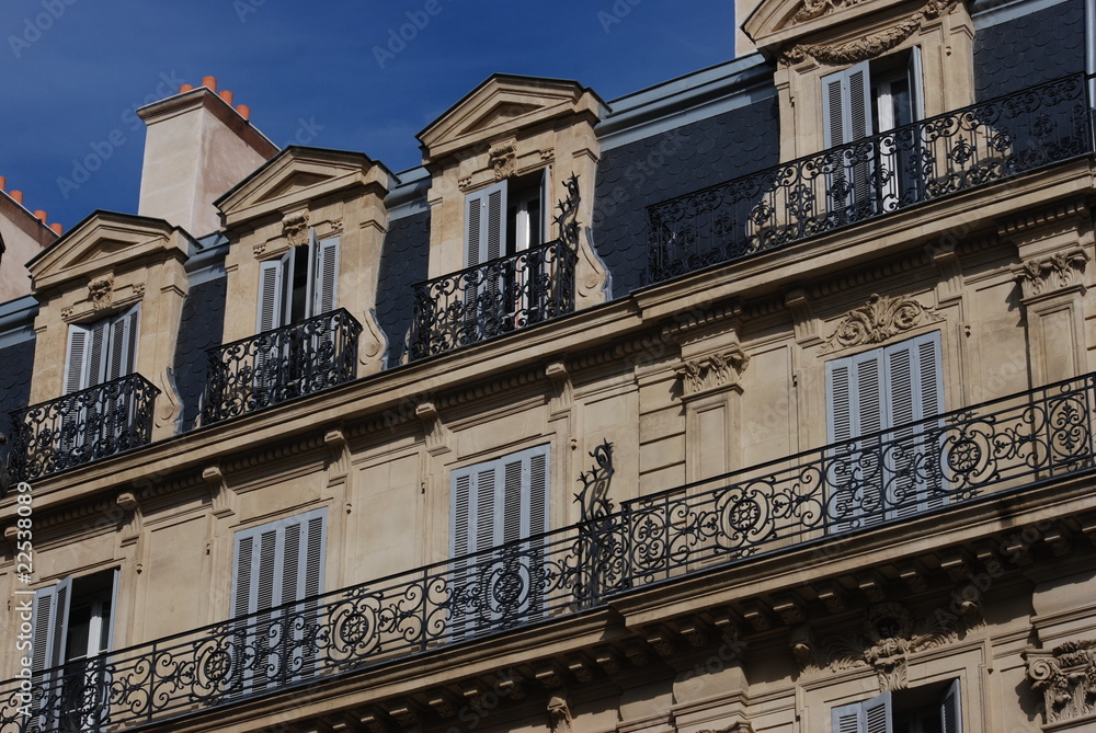 Obraz premium façade de caractere