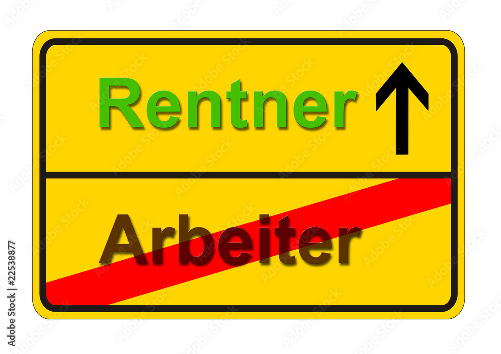 Arbeiter Arbeit Rente Rentner Arbeiter Arbeit Rente Rentner