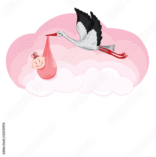 Stork is a girl
