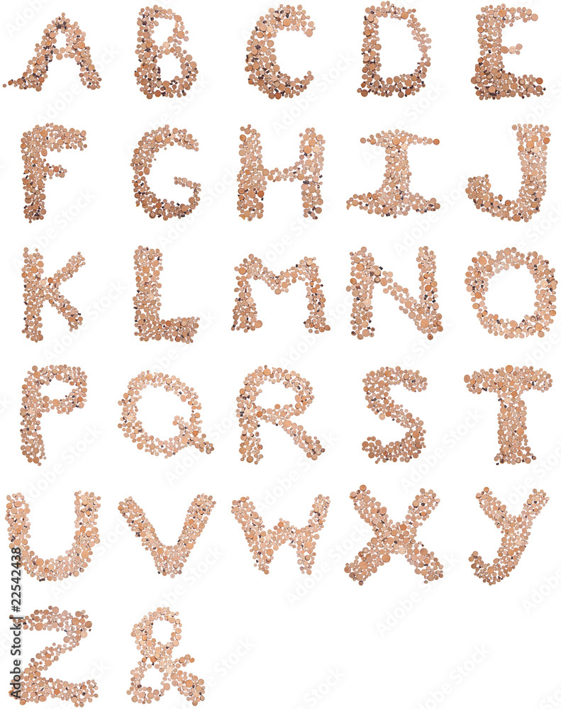 Tree Stump Alphabet Tree Stump Alphabet