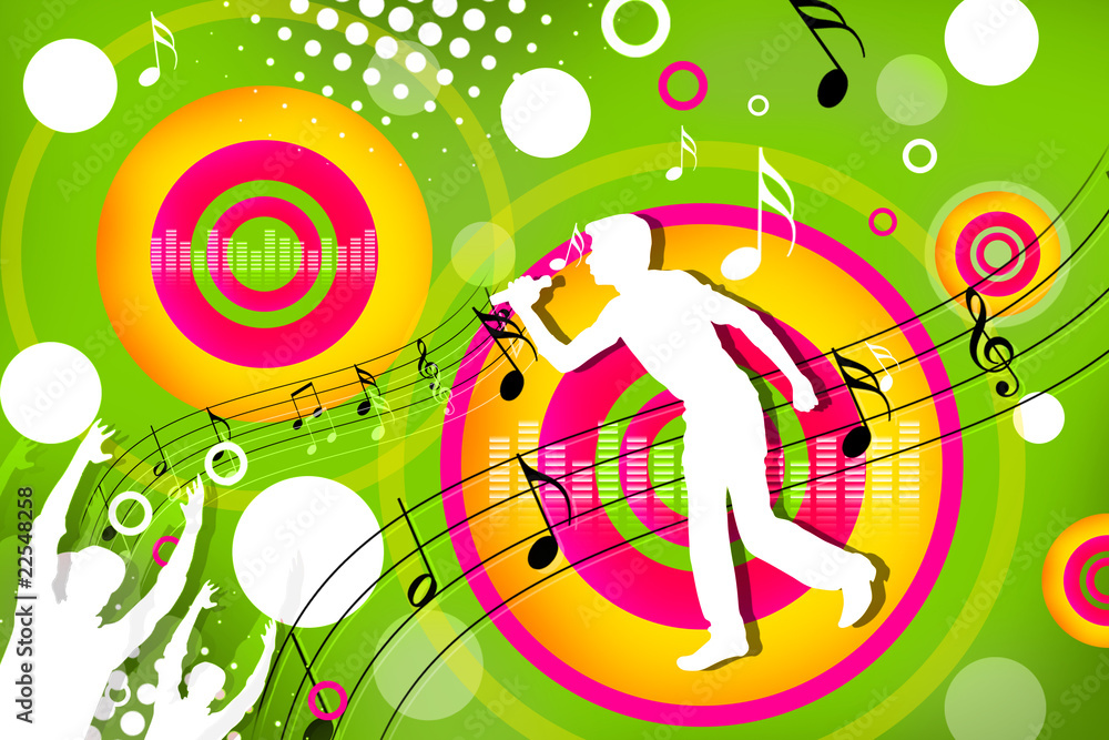 Obraz premium singer