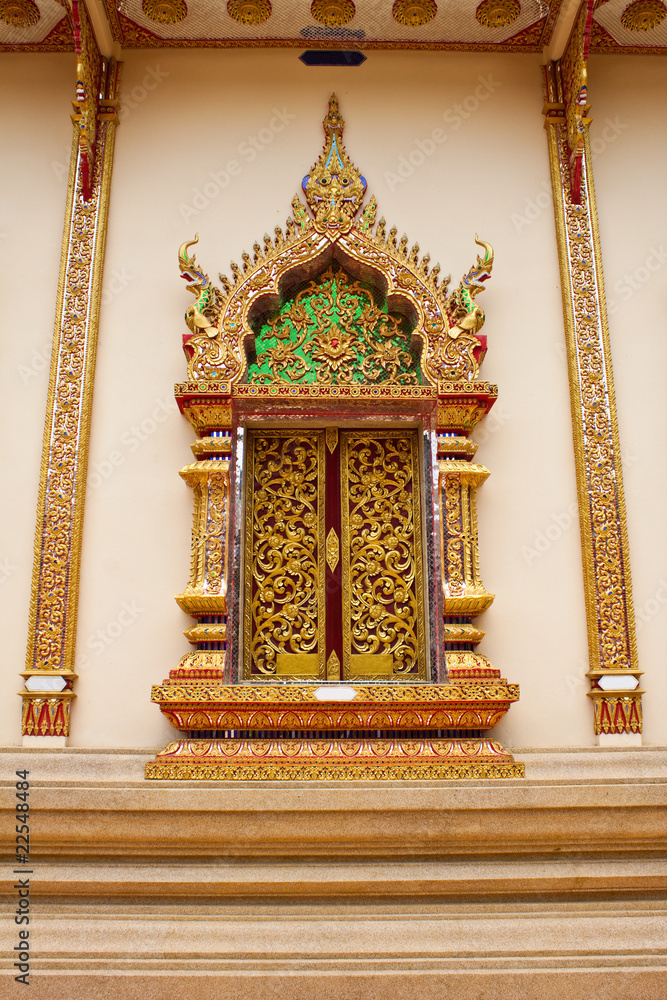 temple's window