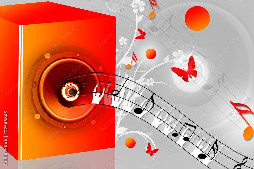 Obraz premium speaker