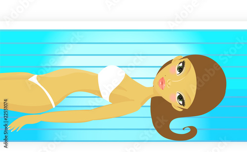 Solarium girl