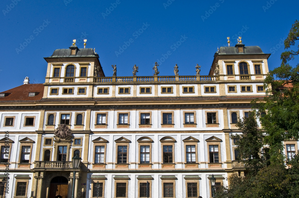 Old palaces in Prague