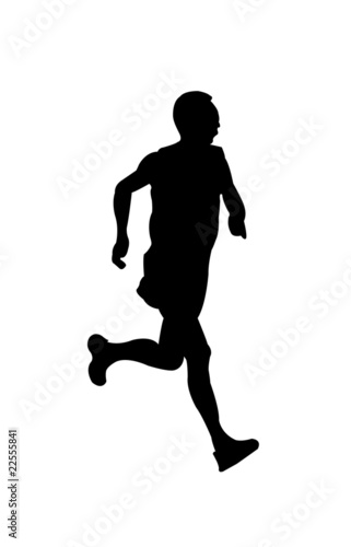 runner silhouettes