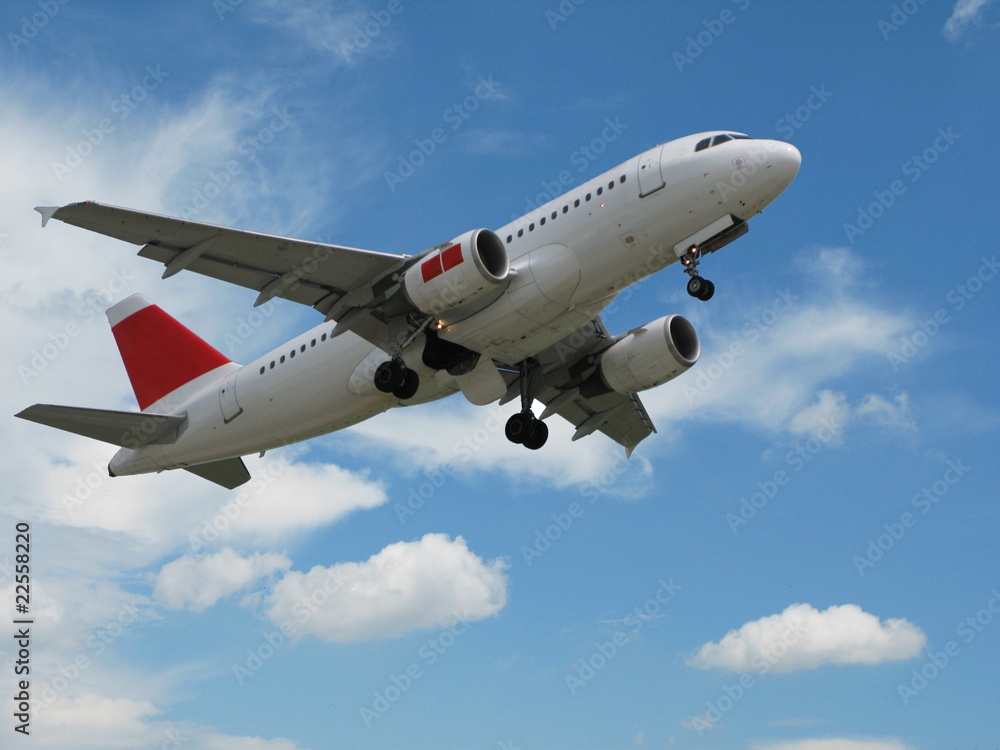 Aircraft taking off Aircraft taking off