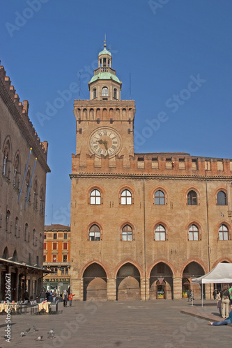 Der Palazzo Comunale in Bologna