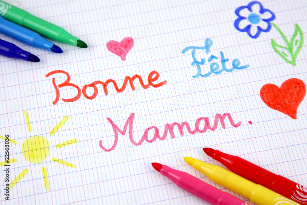 Bonne fête maman ! Bonne fête maman !