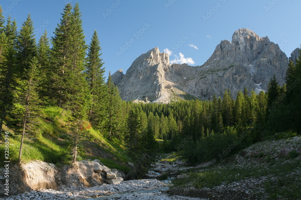 Fototapeta premium Dolomiti Sesto