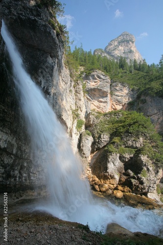 Waterfall Belvedere  Cortina d Ampezzo