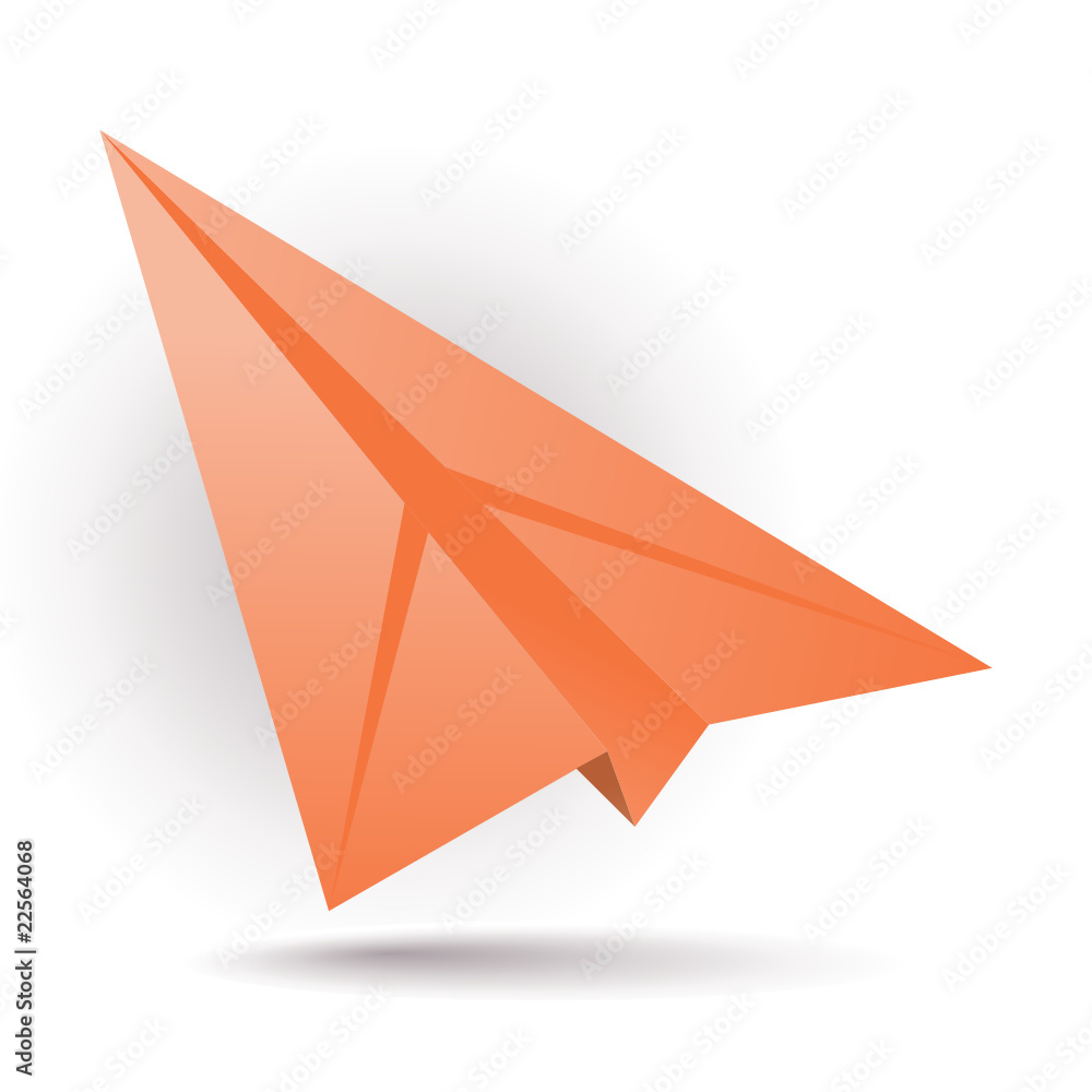 Fototapeta premium Paper plane