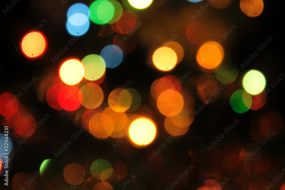 Fototapeta premium xmas lights background