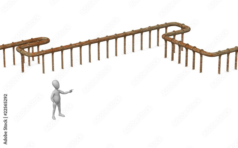 Naklejka premium industrial element