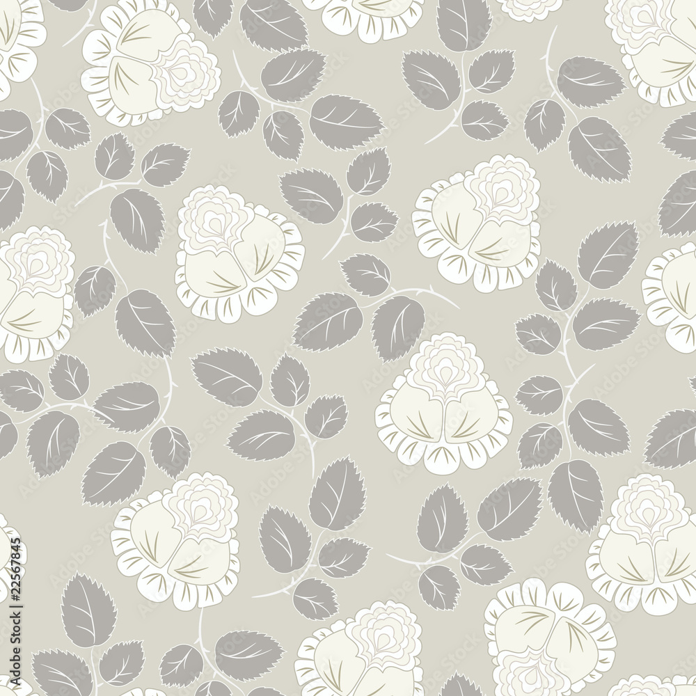 Roses pattern seamless background