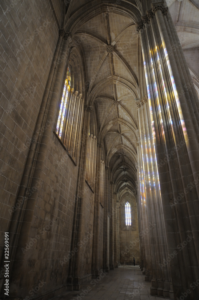 Lichtspiele im Kloster Batalha Lichtspiele im Kloster Batalha