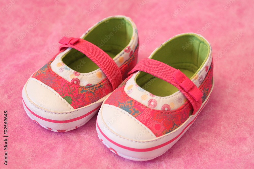 Fototapeta premium Chaussures de bébé