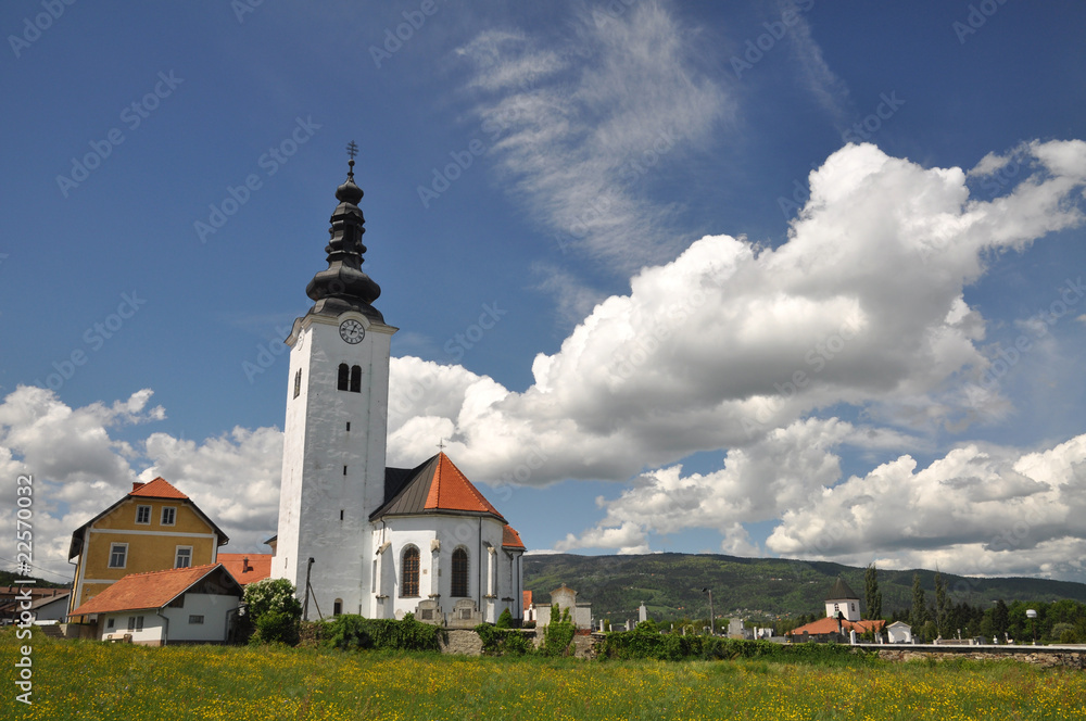 Christian Church. Slivnica, Slovenia
