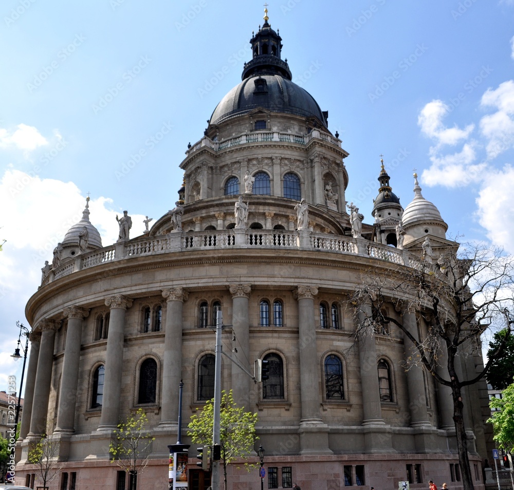 Hintere Fassade von St-Stephans-Basilika, Budapest