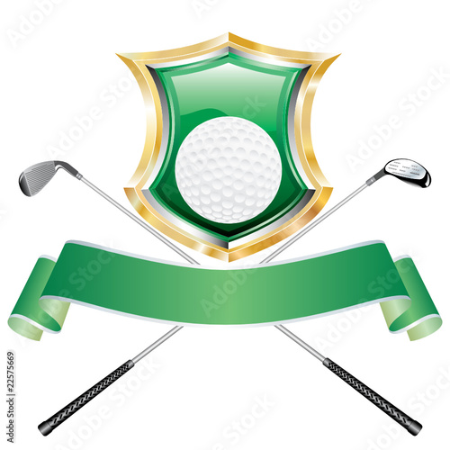 golf green shield