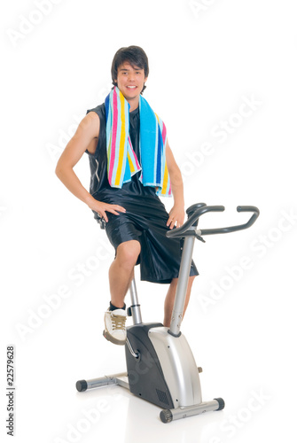 Teenager fitness bike