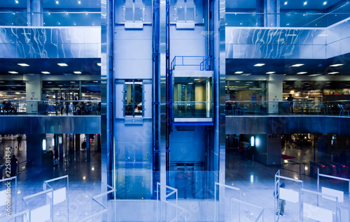 Lifts in modern interior